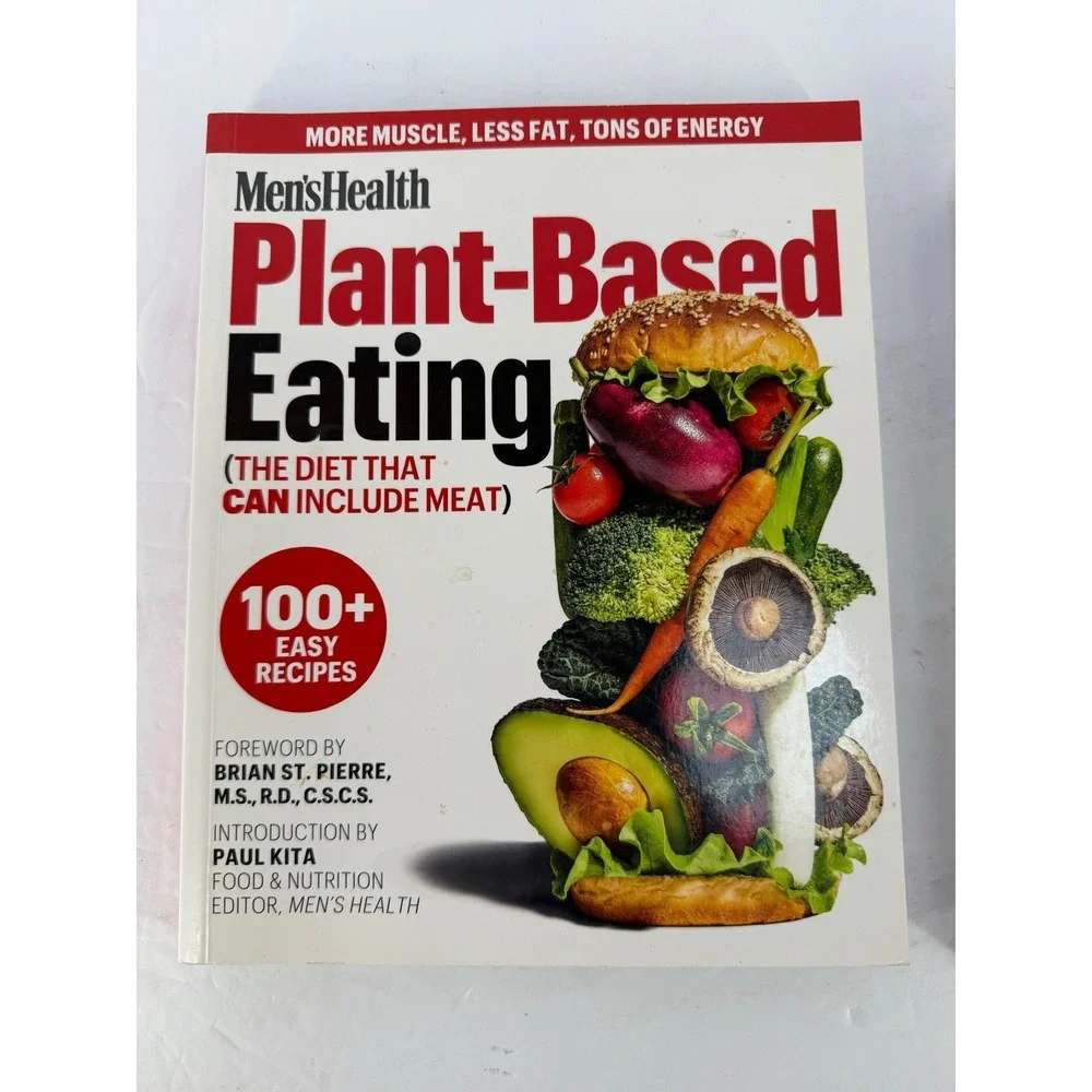 Lot of 2 — Men's Health Plant-Based Eating & Juicing for Life